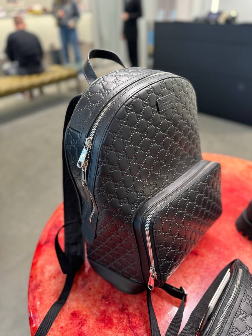 GUCCI Backpack side view - unisex luxury Bags