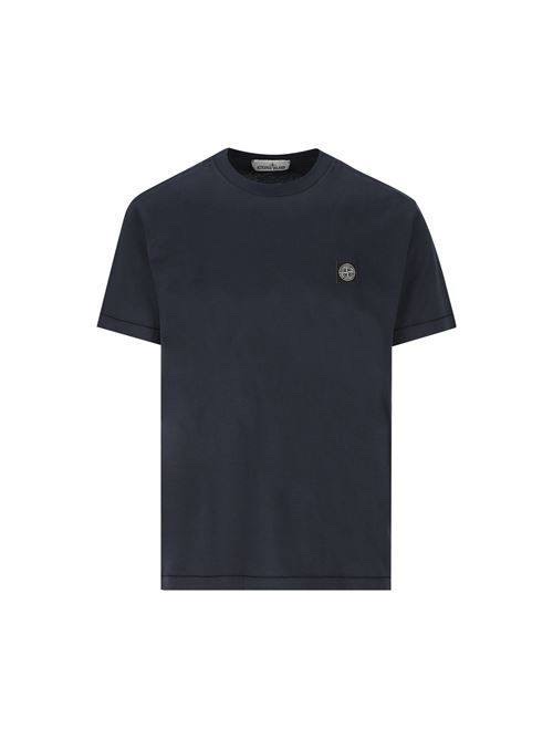 STONE ISLAND T-shirt and Polo front view - Men's luxury Clothes