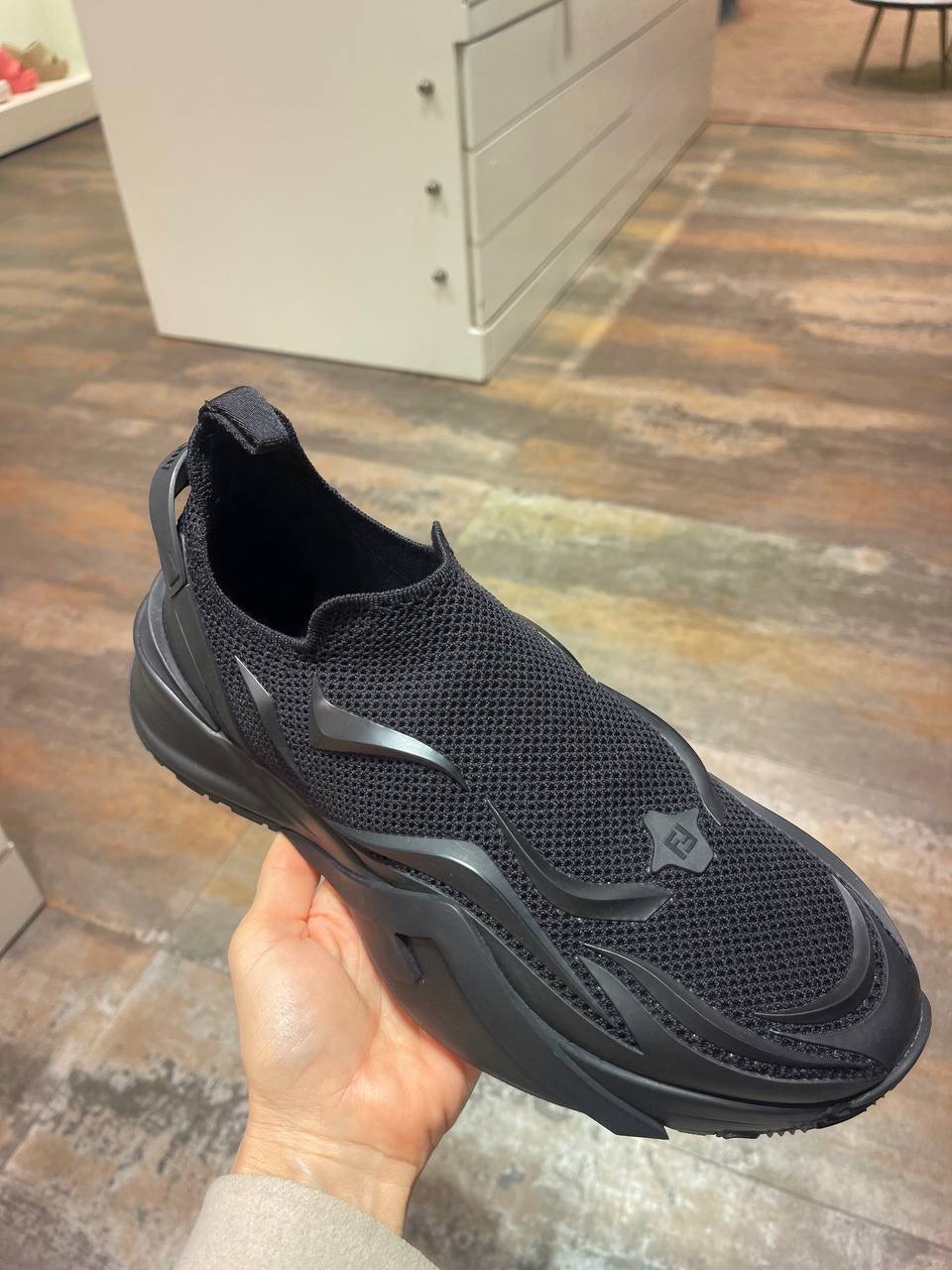 FENDI Sneakers side view - Men's luxury Shoes