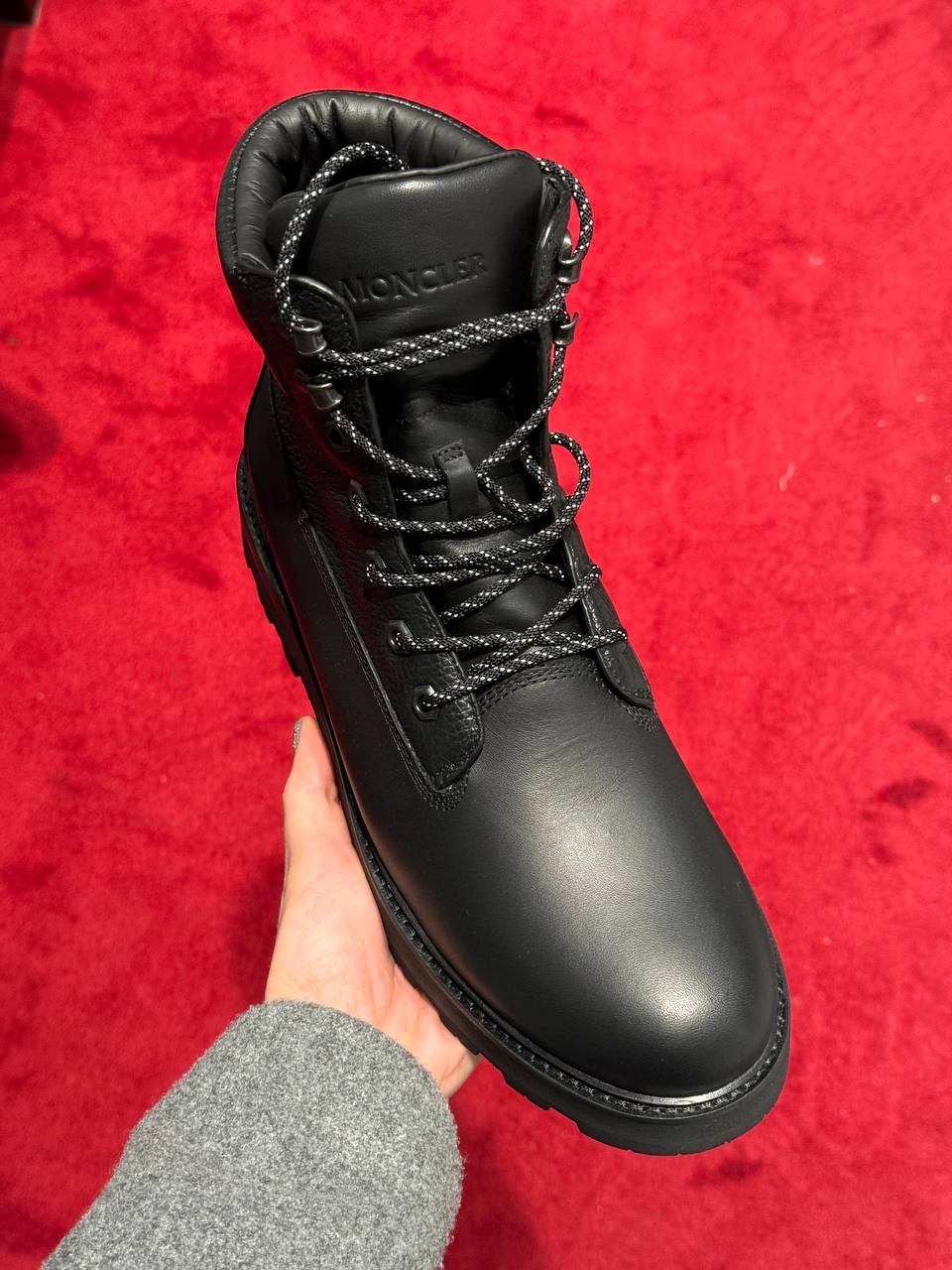 MONCLER Boots side view - Men's luxury Shoes