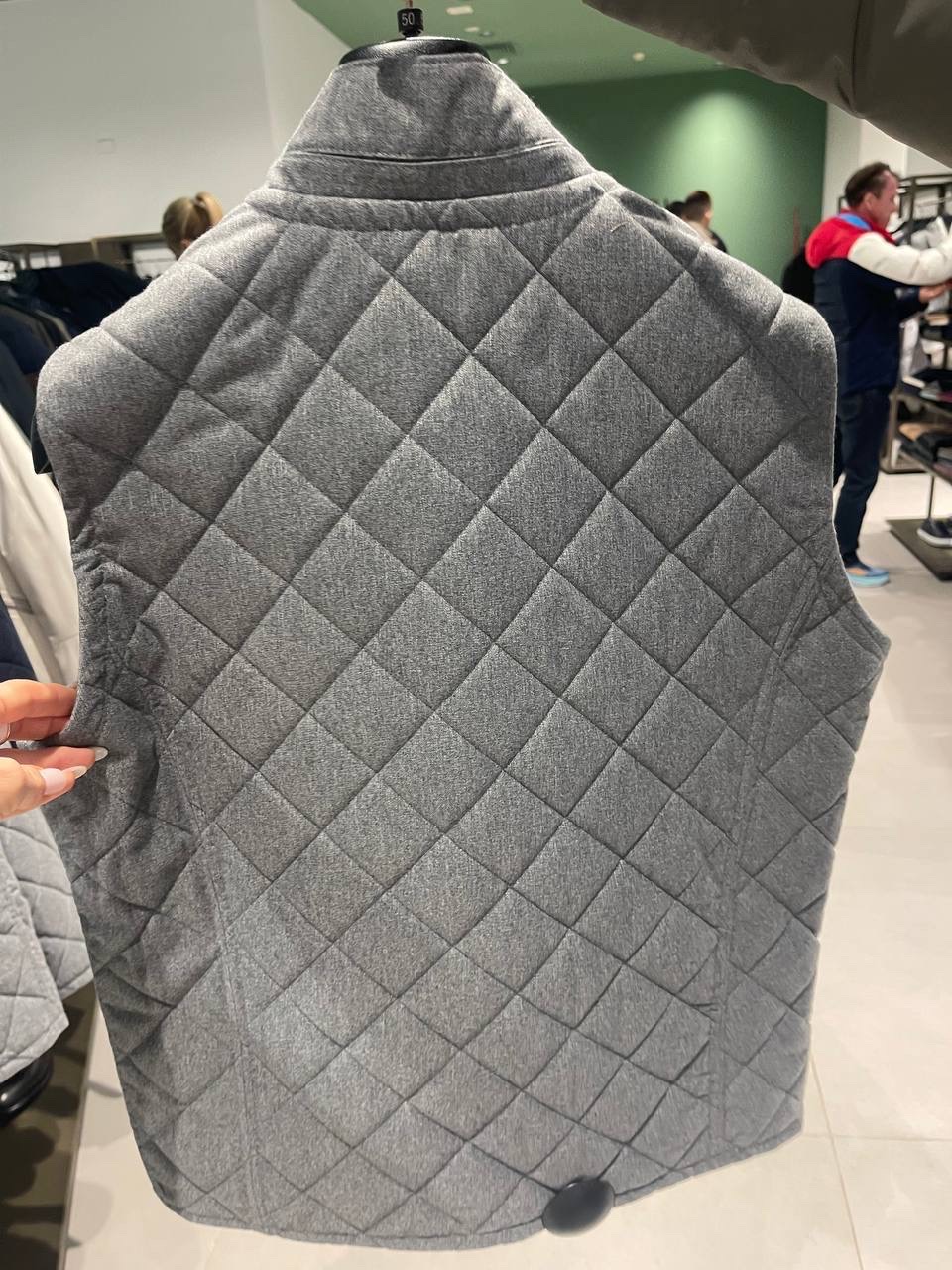 PAL ZILERI Gilets side view - Men's luxury Clothes