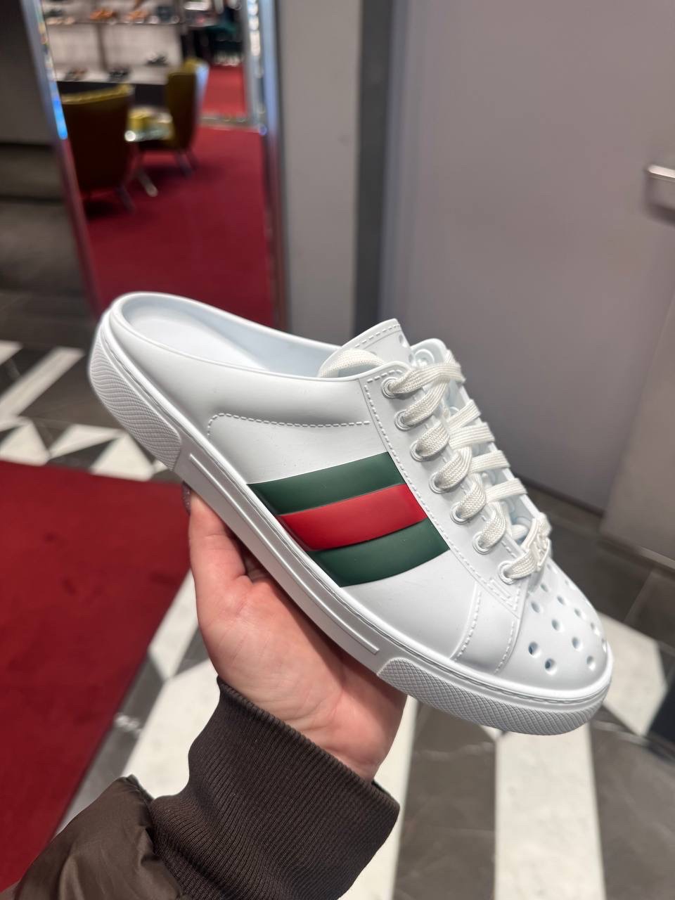 GUCCI Mules front view - Women's luxury Shoes