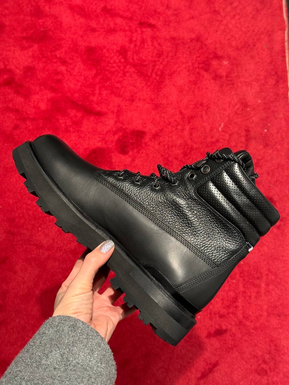 MONCLER Boots side view - Men's luxury Shoes