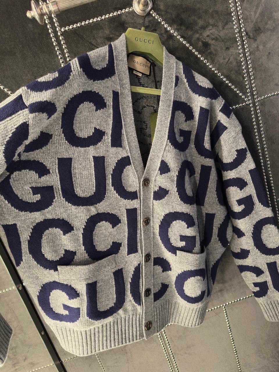 GUCCI Cardigans side view - Men's luxury Clothes