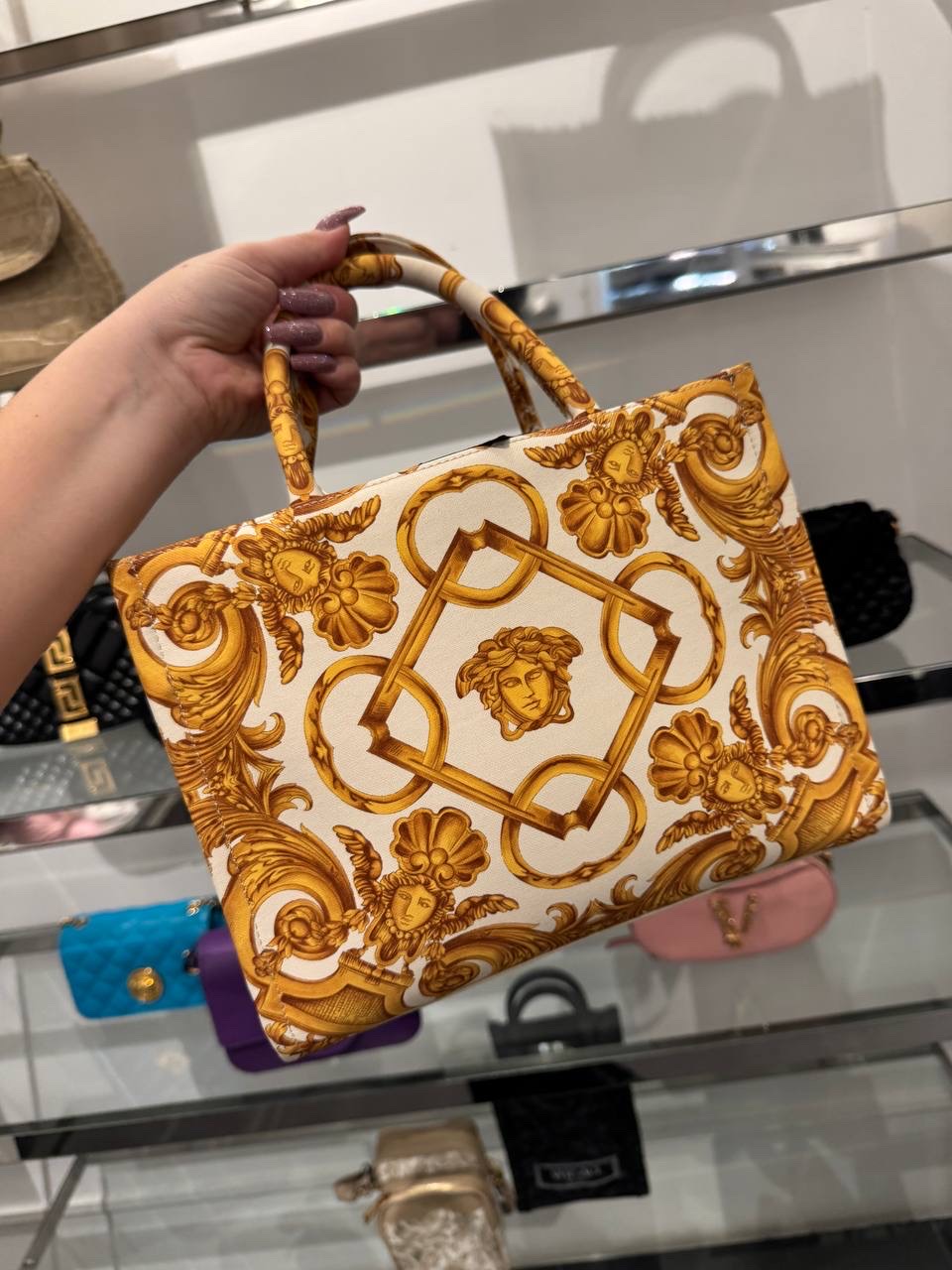 VERSACE Shoulder bags front view - Women's luxury Bags