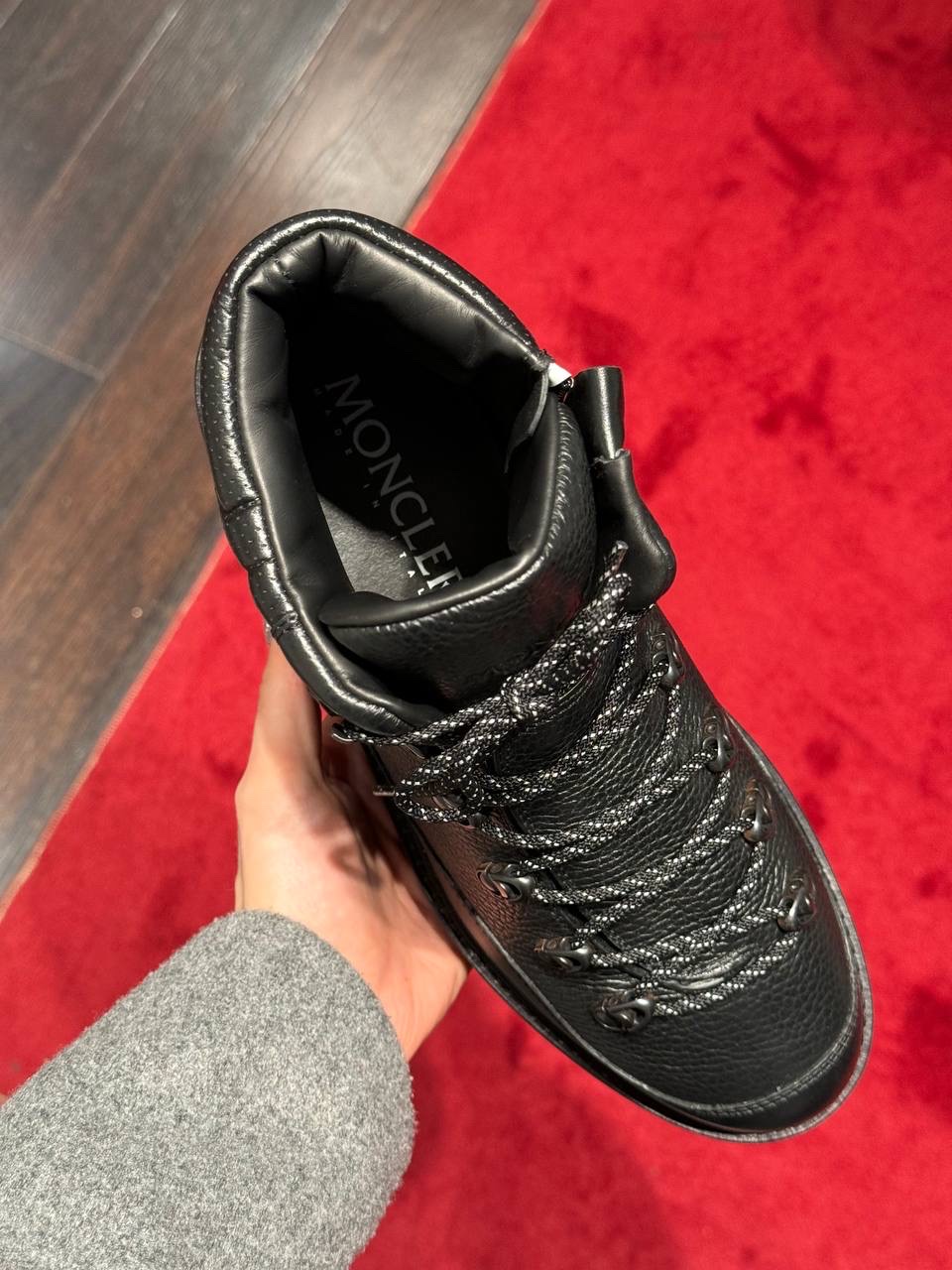 MONCLER Boots side view - Men's luxury Shoes