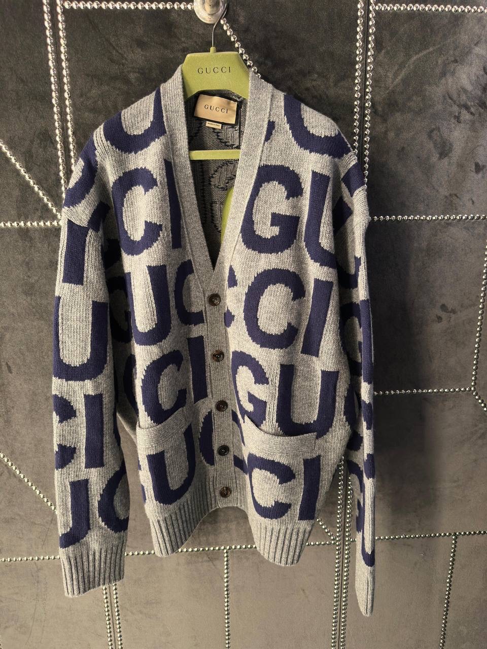 GUCCI Cardigans front view - Men's luxury Clothes