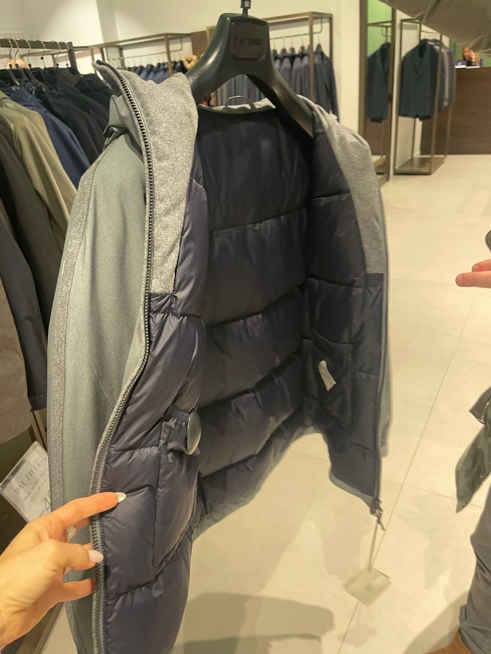 PAL ZILERI Jackets side view - Men's luxury Clothes