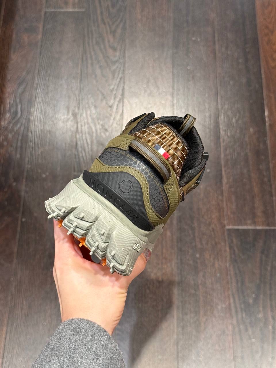 MONCLER Sneakers side view - Men's luxury Shoes