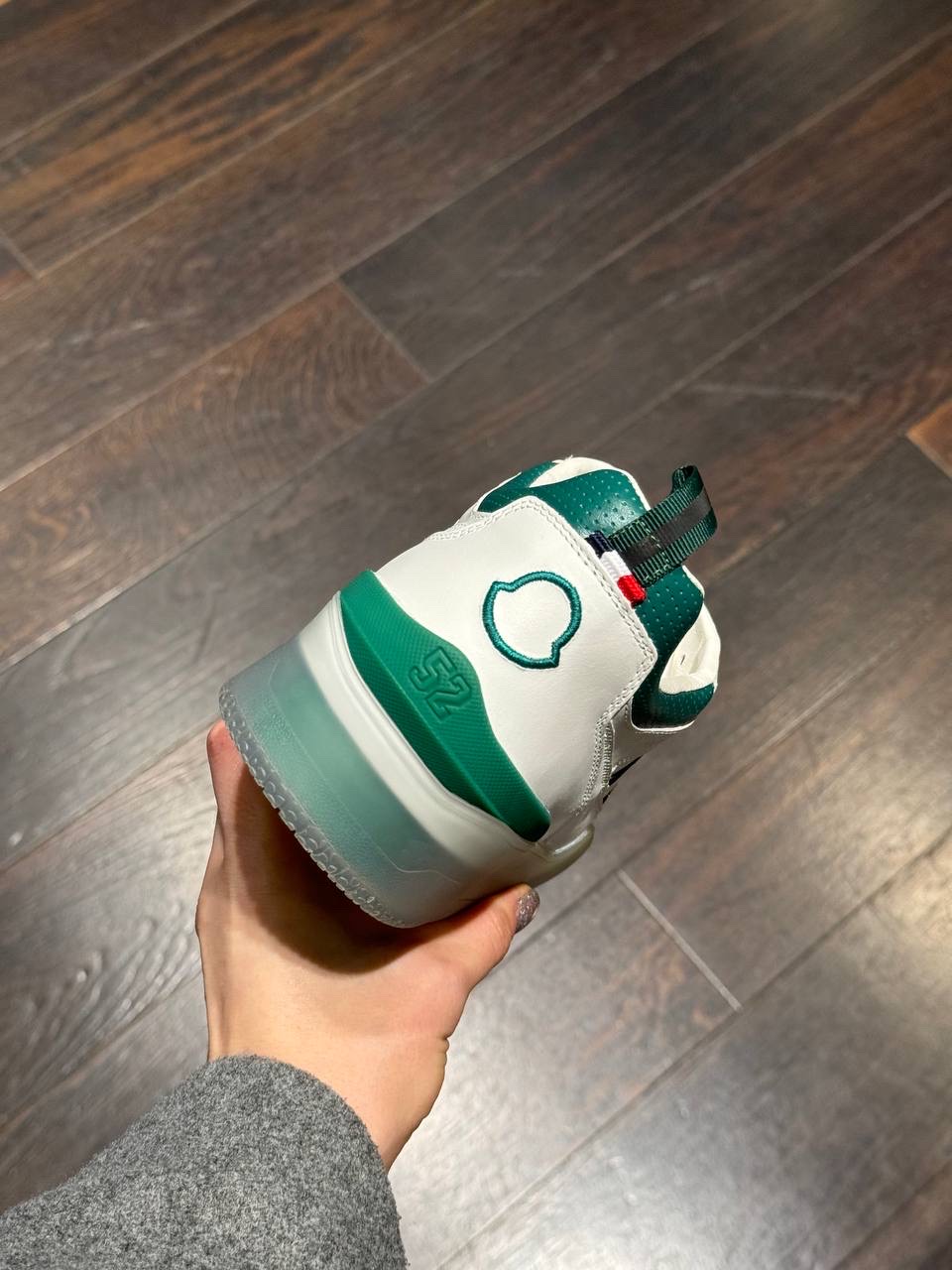 MONCLER Sneakers side view - Men's luxury Shoes