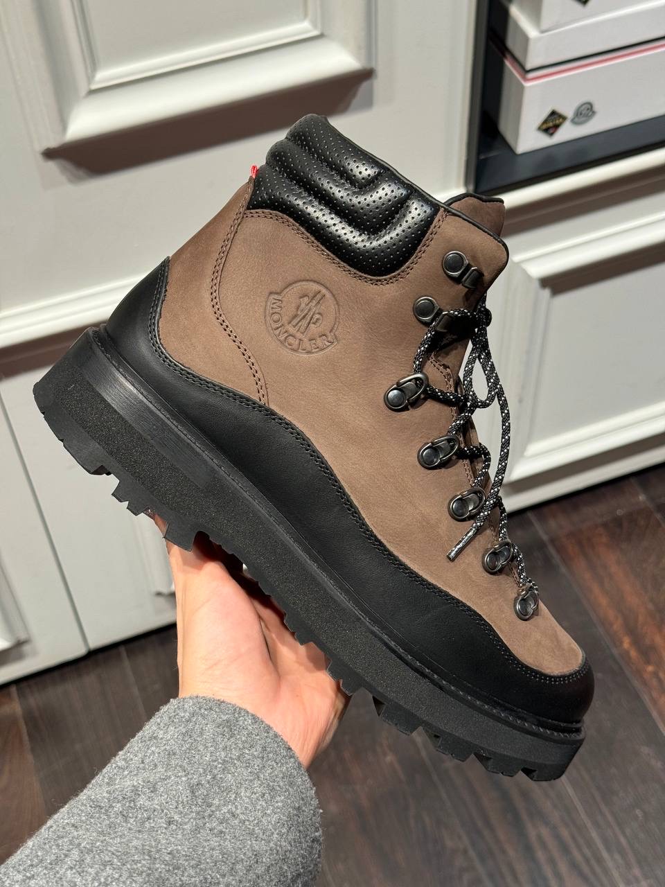 MONCLER Boots front view - Men's luxury Shoes