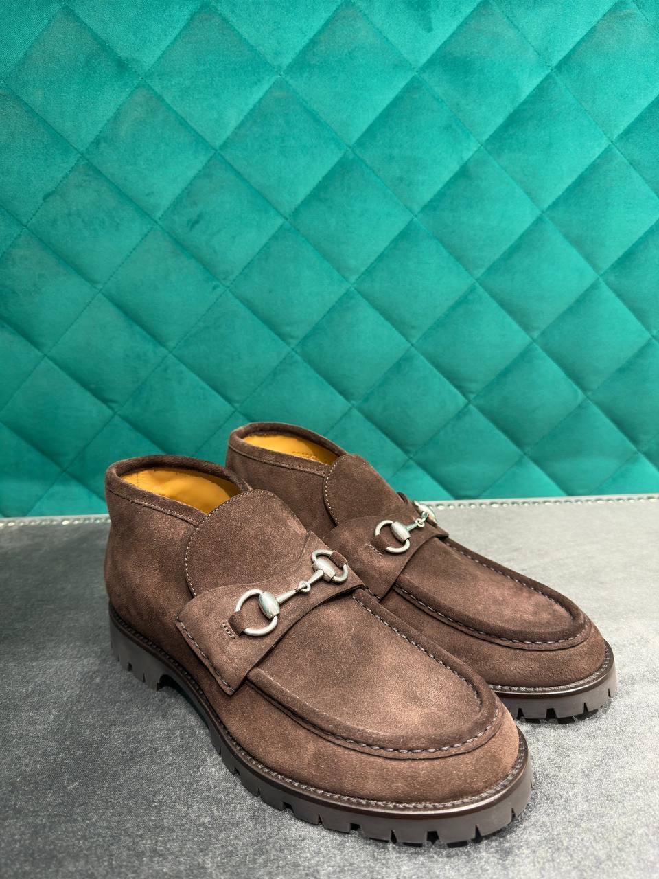 GUCCI Loafers front view - Men's luxury Shoes