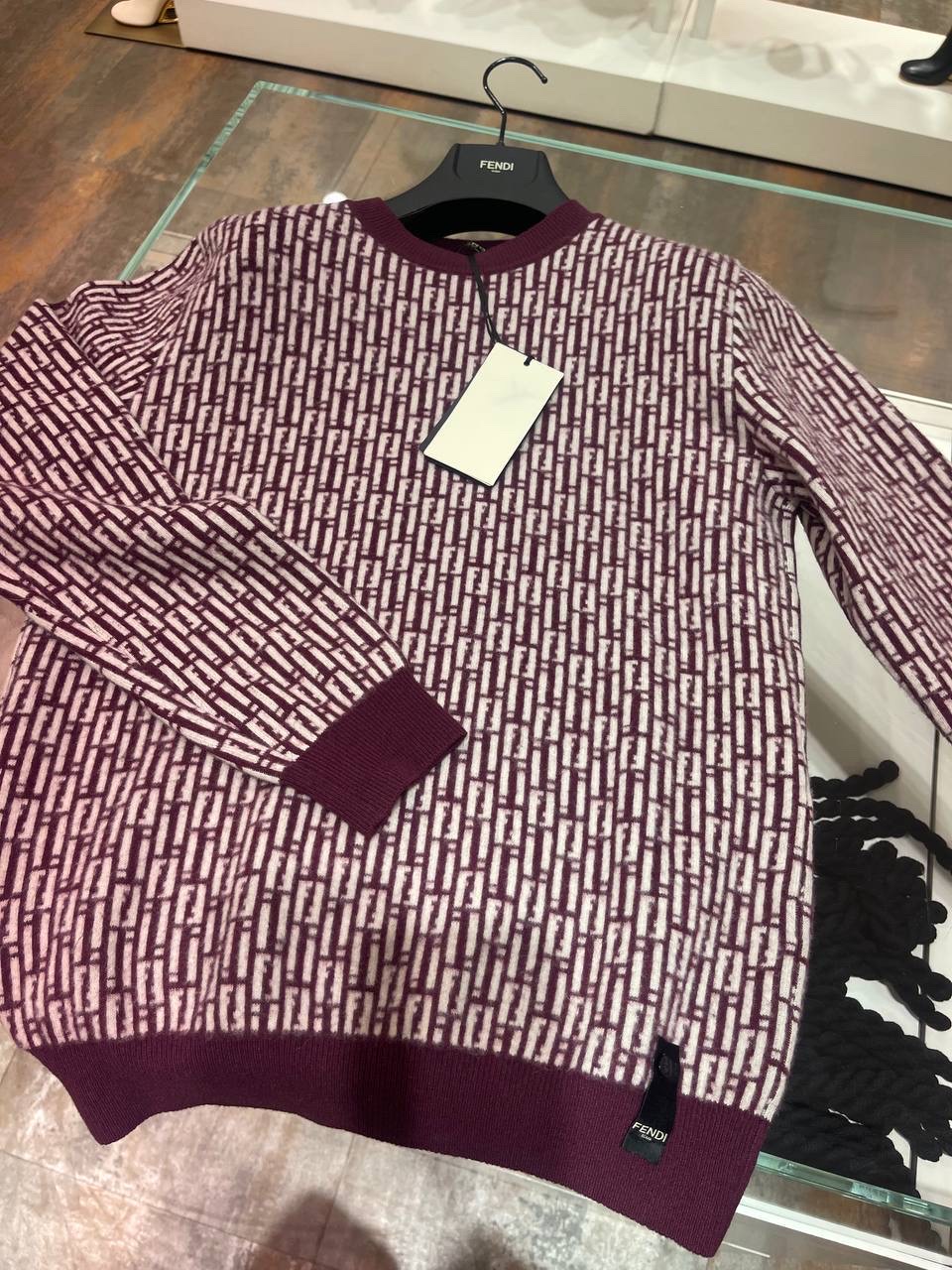 FENDI Knitwear side view - Men's luxury Clothes