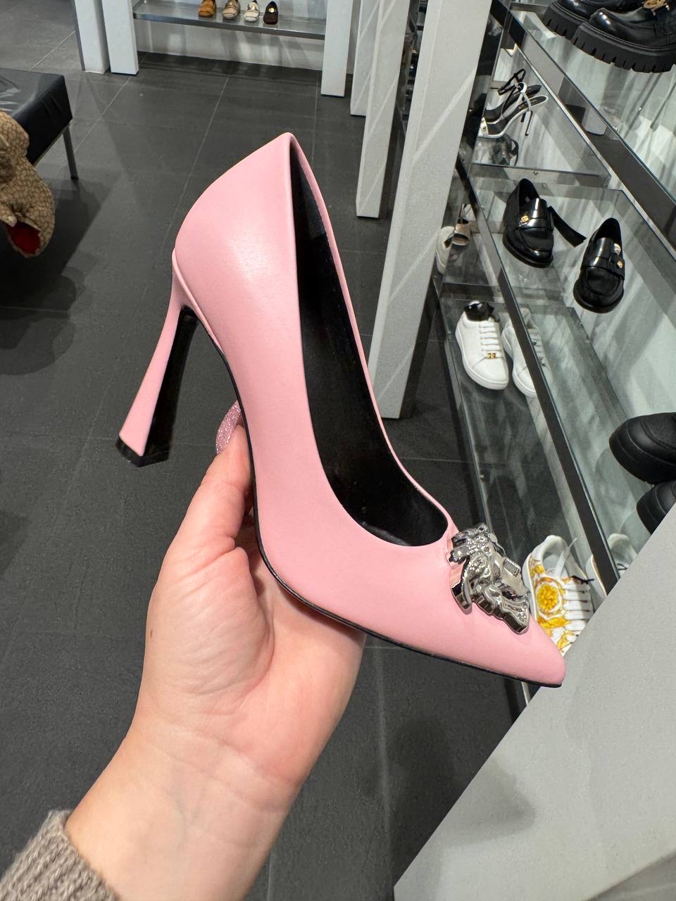 VERSACE Pumps front view - Women's luxury Shoes