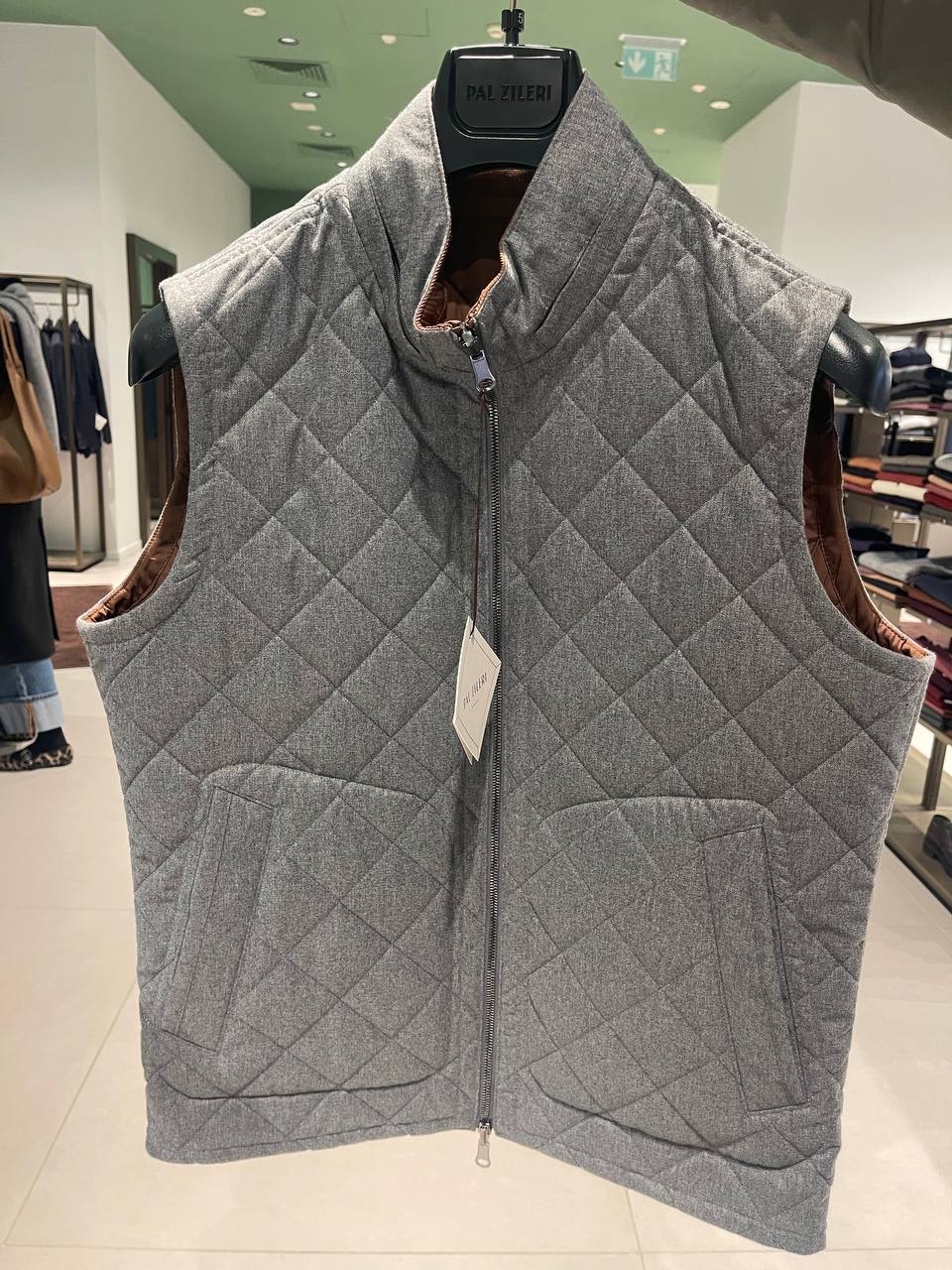 PAL ZILERI Gilets front view - Men's luxury Clothes