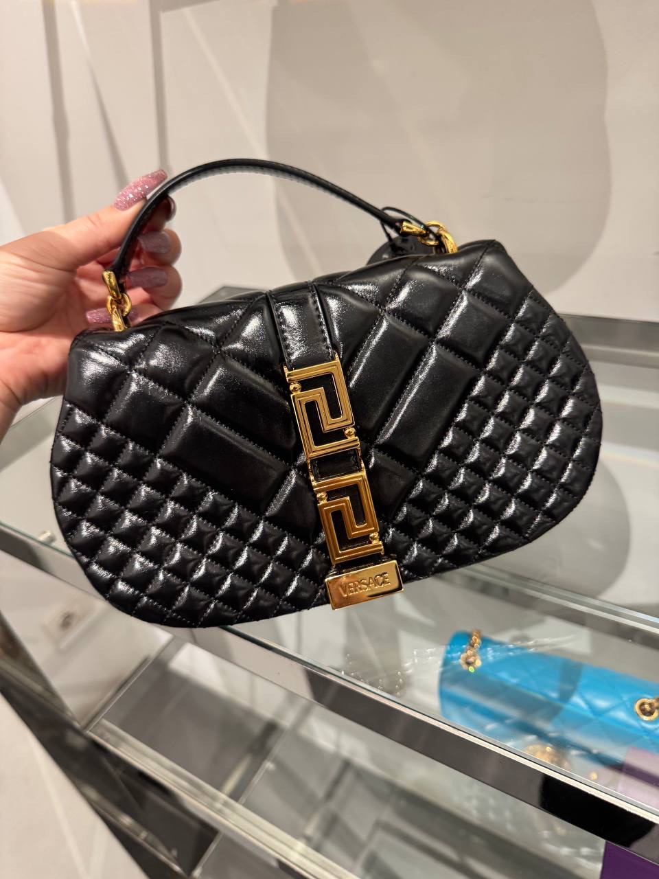 VERSACE Crossbody bags side view - Women's luxury Bags