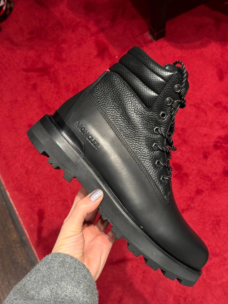MONCLER Boots front view - Men's luxury Shoes