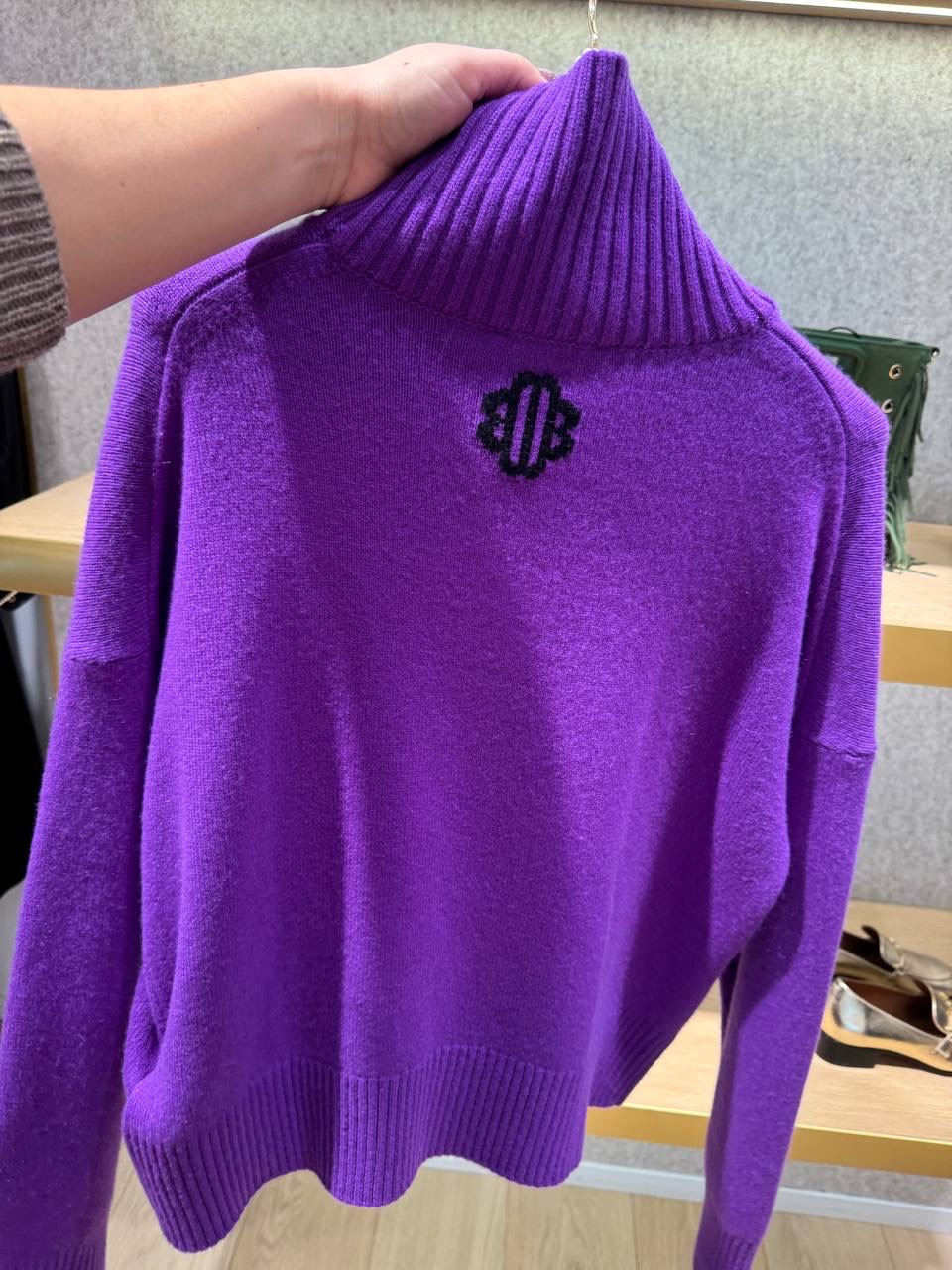 MAJE Knitwear side view - Women's luxury Clothes