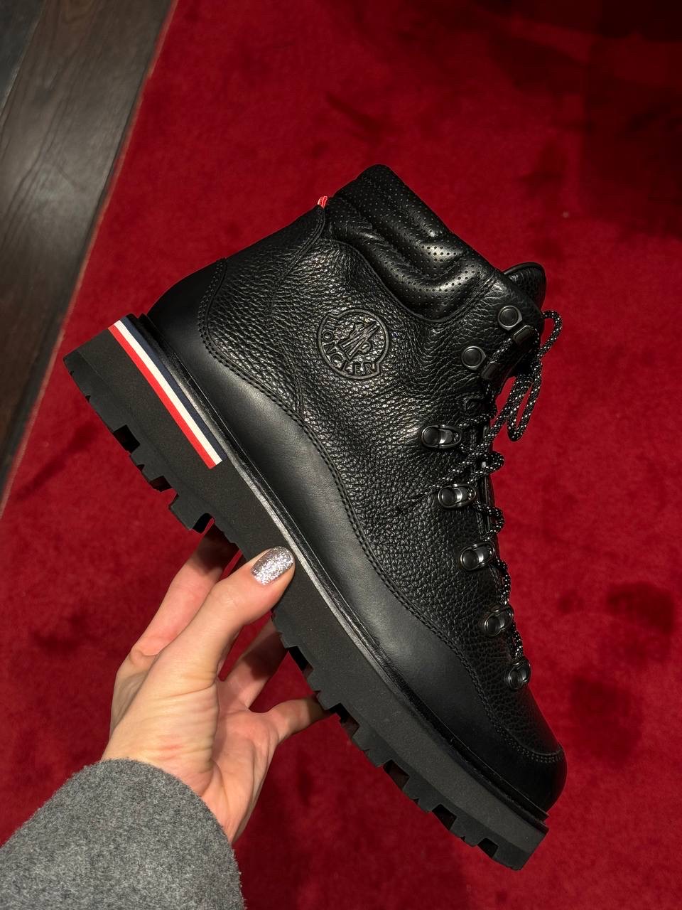 MONCLER Boots front view - Men's luxury Shoes