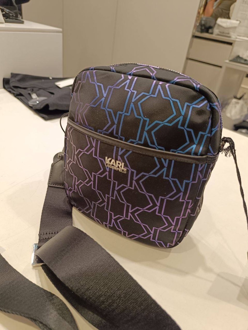 KARL LAGERFELD Messenger bags front view - Men's luxury Bags