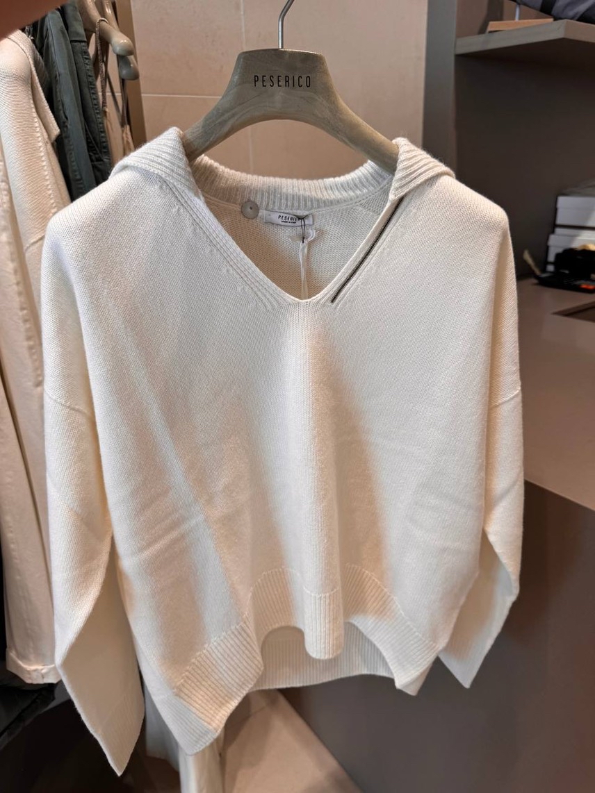PESERICO Knitwear front view - Women's luxury Clothes