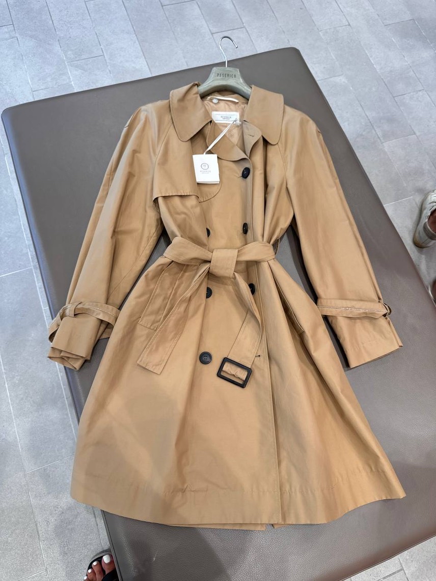 PESERICO Coats front view - Women's luxury Clothes