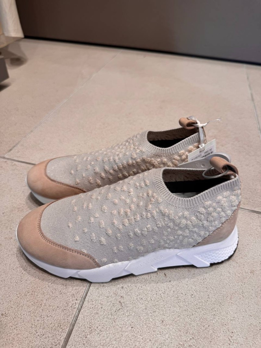 PESERICO Sneakers side view - Women's luxury Shoes