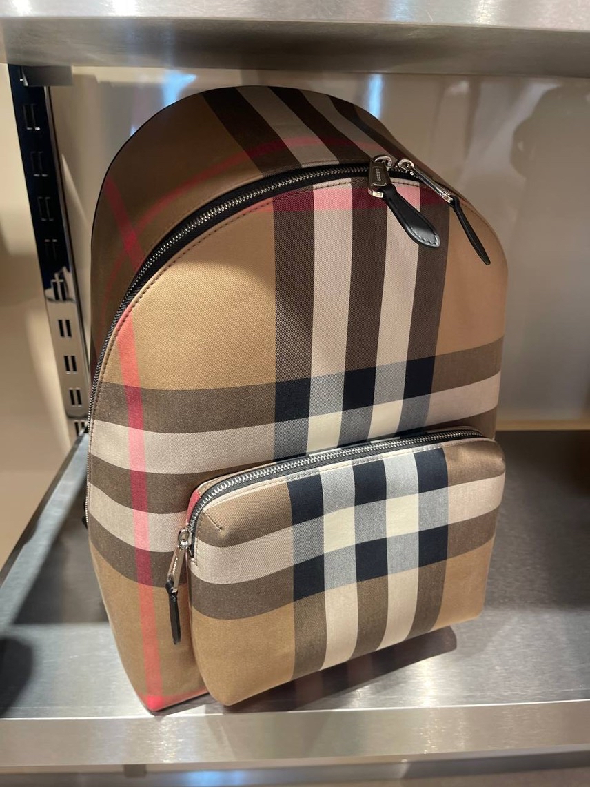 BURBERRY Backpack side view - unisex luxury Bags