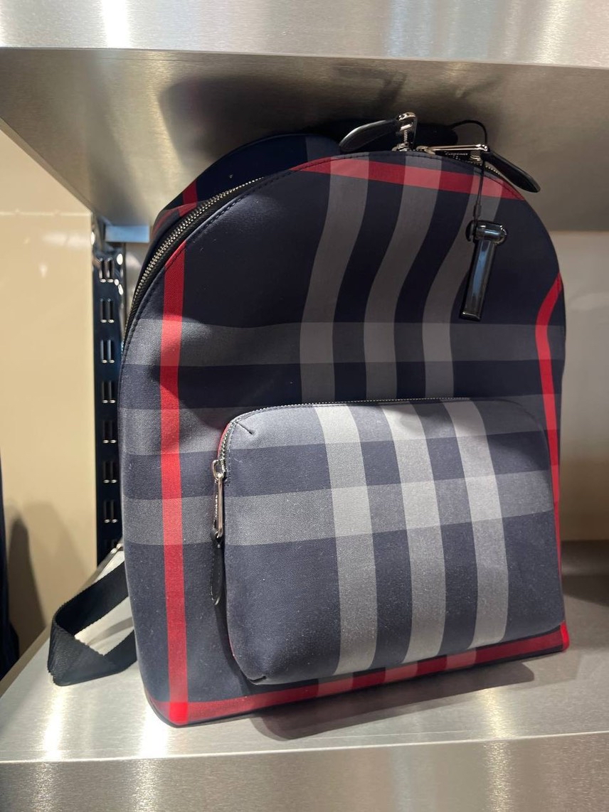BURBERRY Backpack side view - unisex luxury Bags
