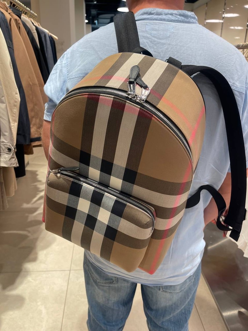 BURBERRY Backpack front view - unisex luxury Bags