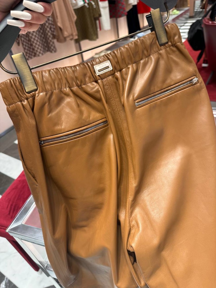 GUCCI Trousers side view - Women's luxury Clothes