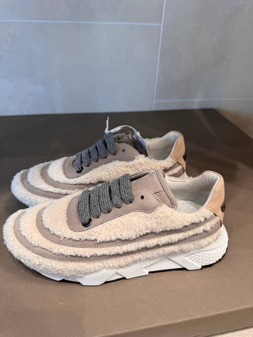 PESERICO Sneakers side view - Women's luxury Shoes