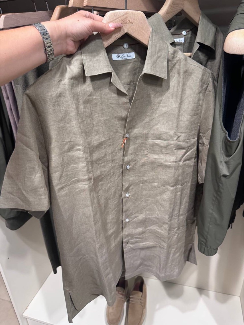 LORO PIANA Shirts front view - Men's luxury Clothes