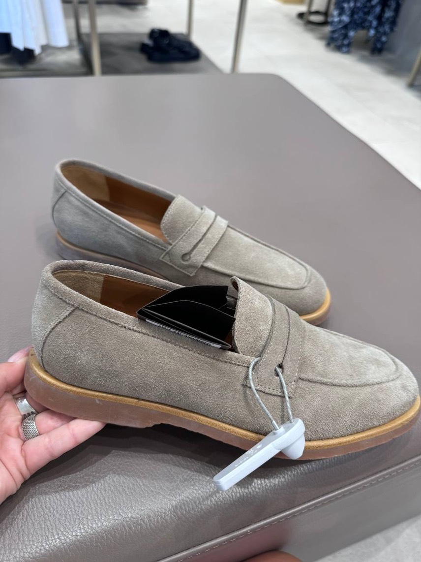 PESERICO Moccasins front view - Men's luxury Shoes