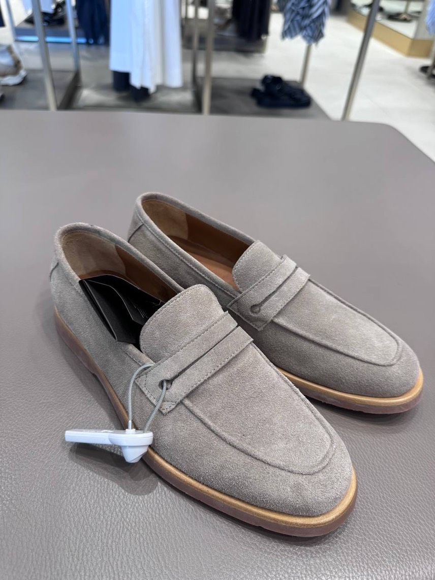PESERICO Moccasins side view - Men's luxury Shoes