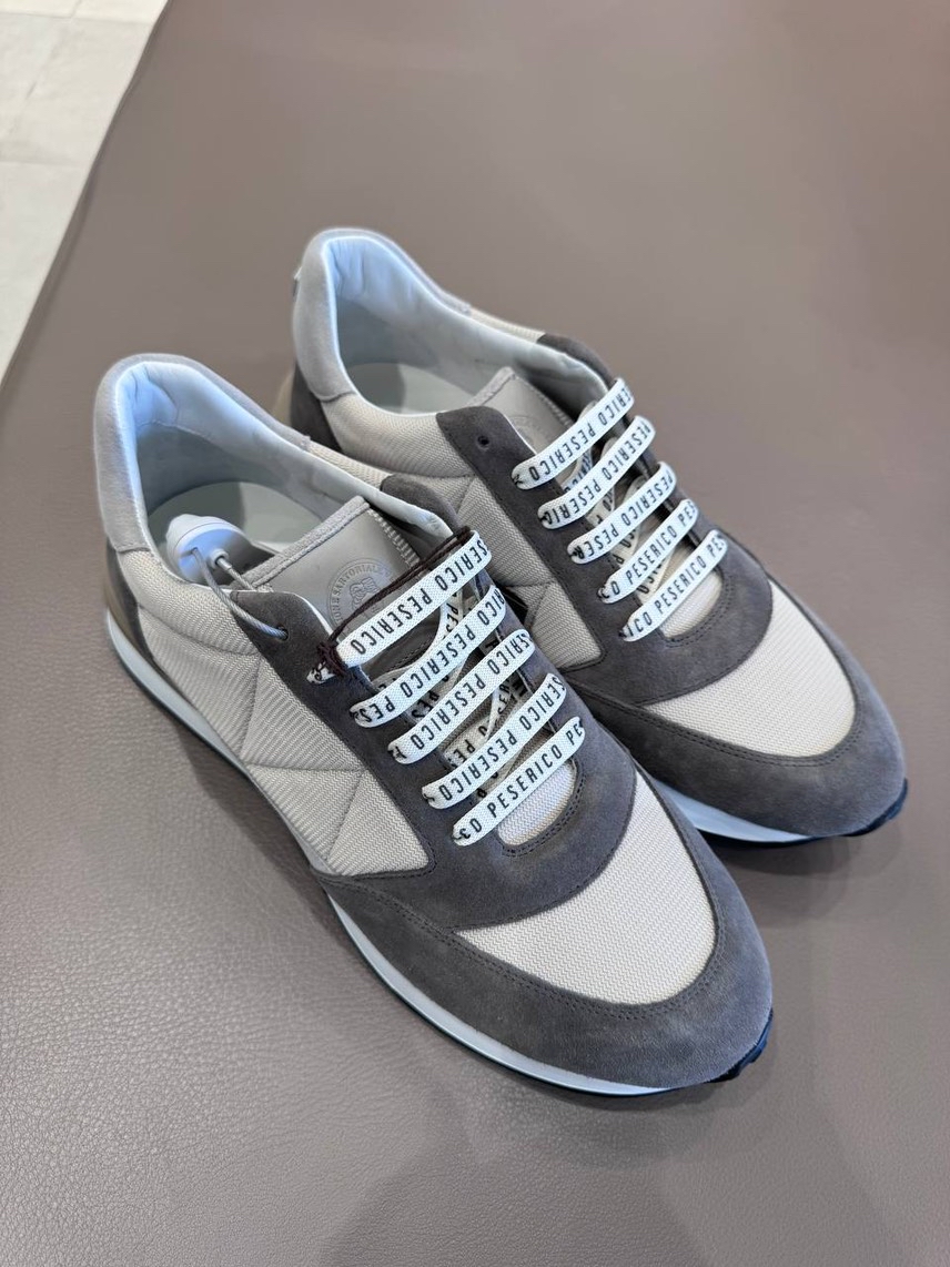 PESERICO Sneakers front view - Men's luxury Shoes