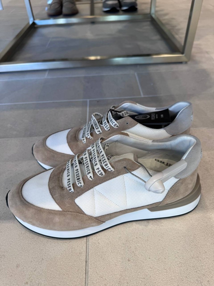 PESERICO Sneakers front view - Men's luxury Shoes