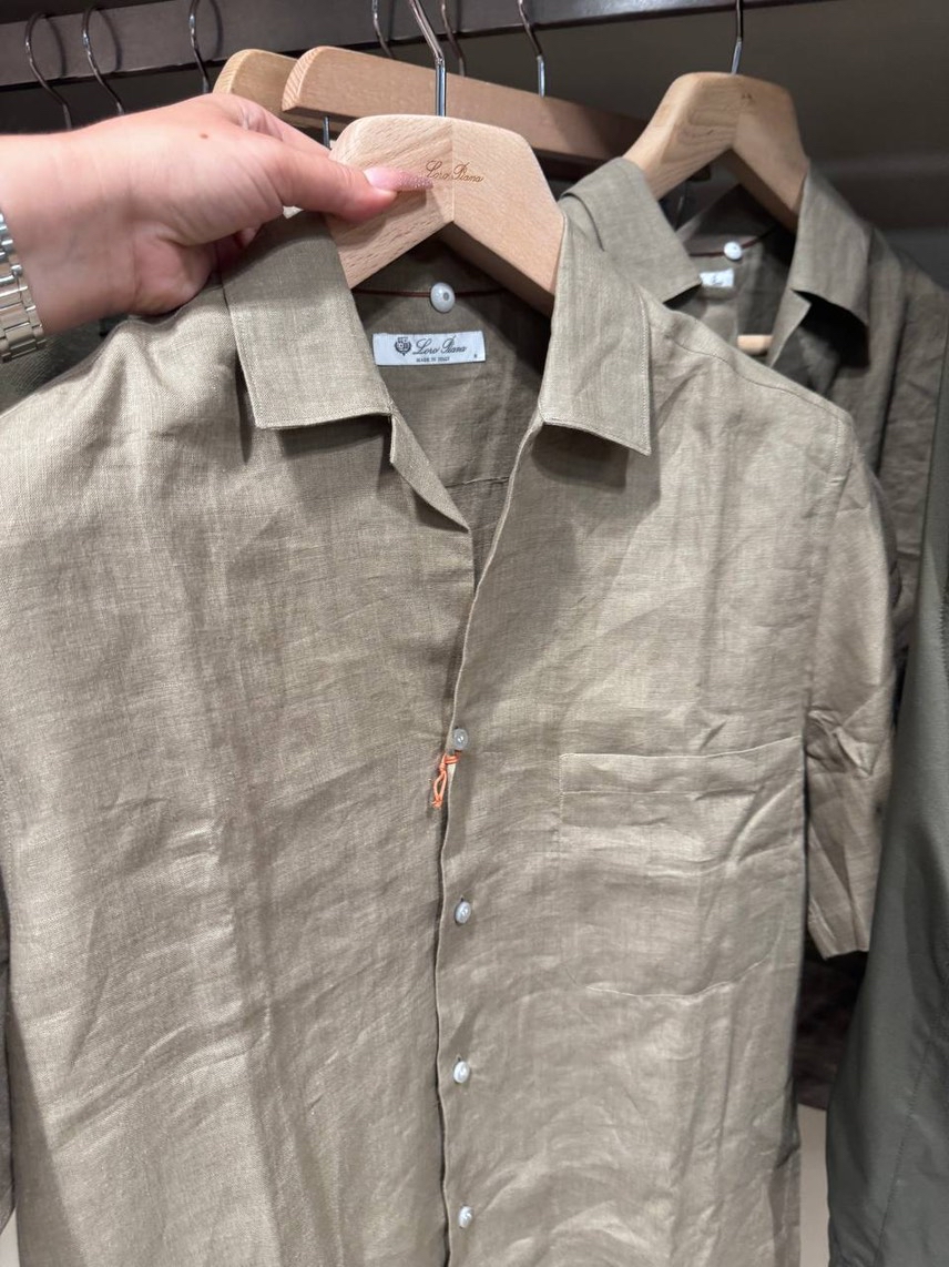 LORO PIANA Shirts side view - Men's luxury Clothes