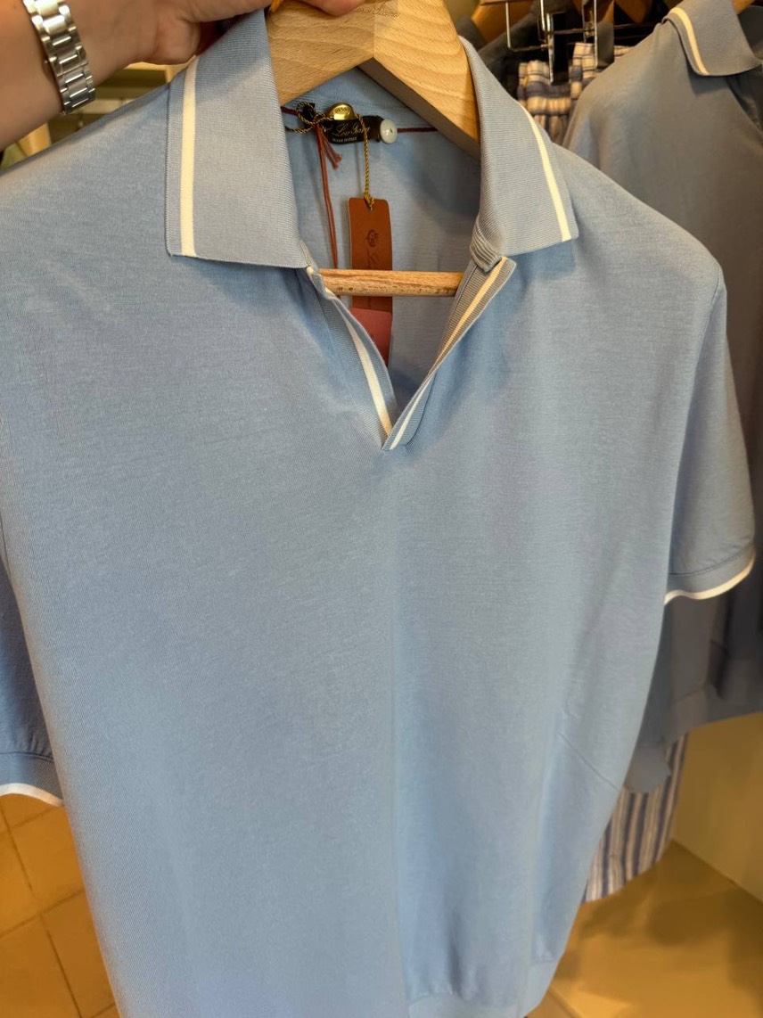LORO PIANA T-shirt and Polo side view - Men's luxury Clothes