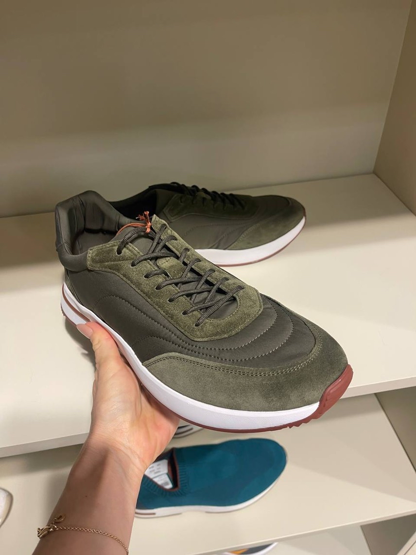 LORO PIANA Sneakers side view - Men's luxury Shoes