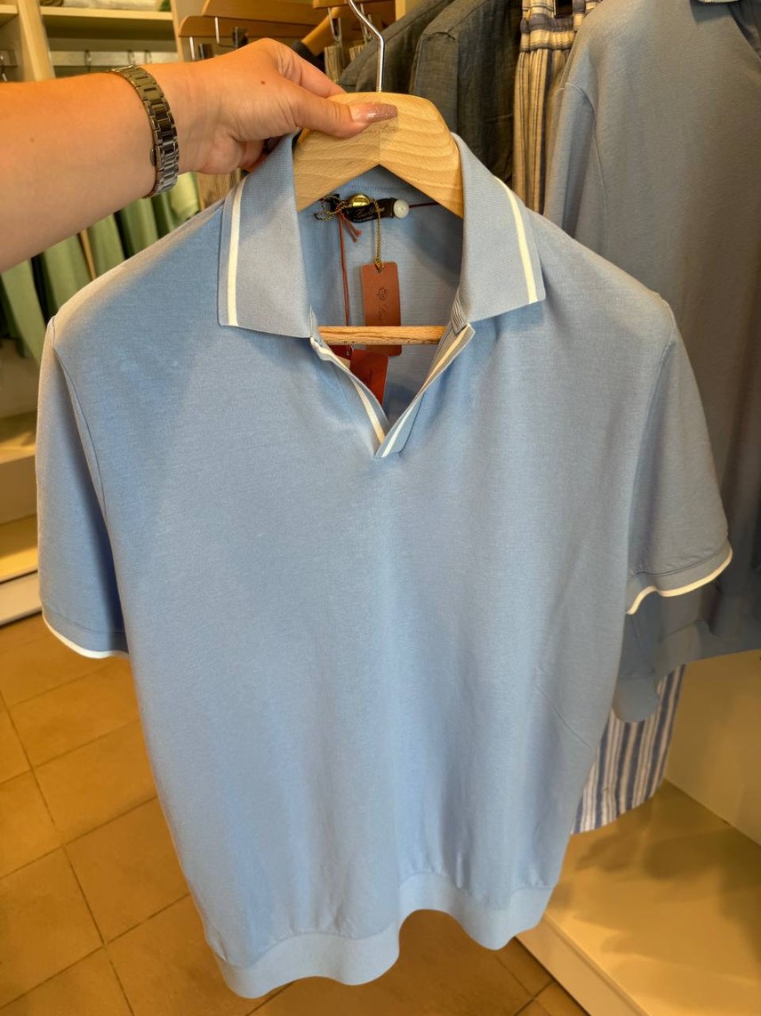 LORO PIANA T-shirt and Polo front view - Men's luxury Clothes