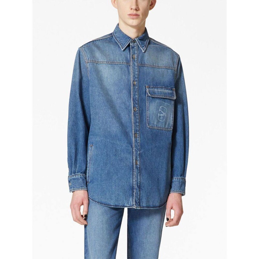 VALENTINO GARAVANI Shirts side view - Men's luxury Clothes
