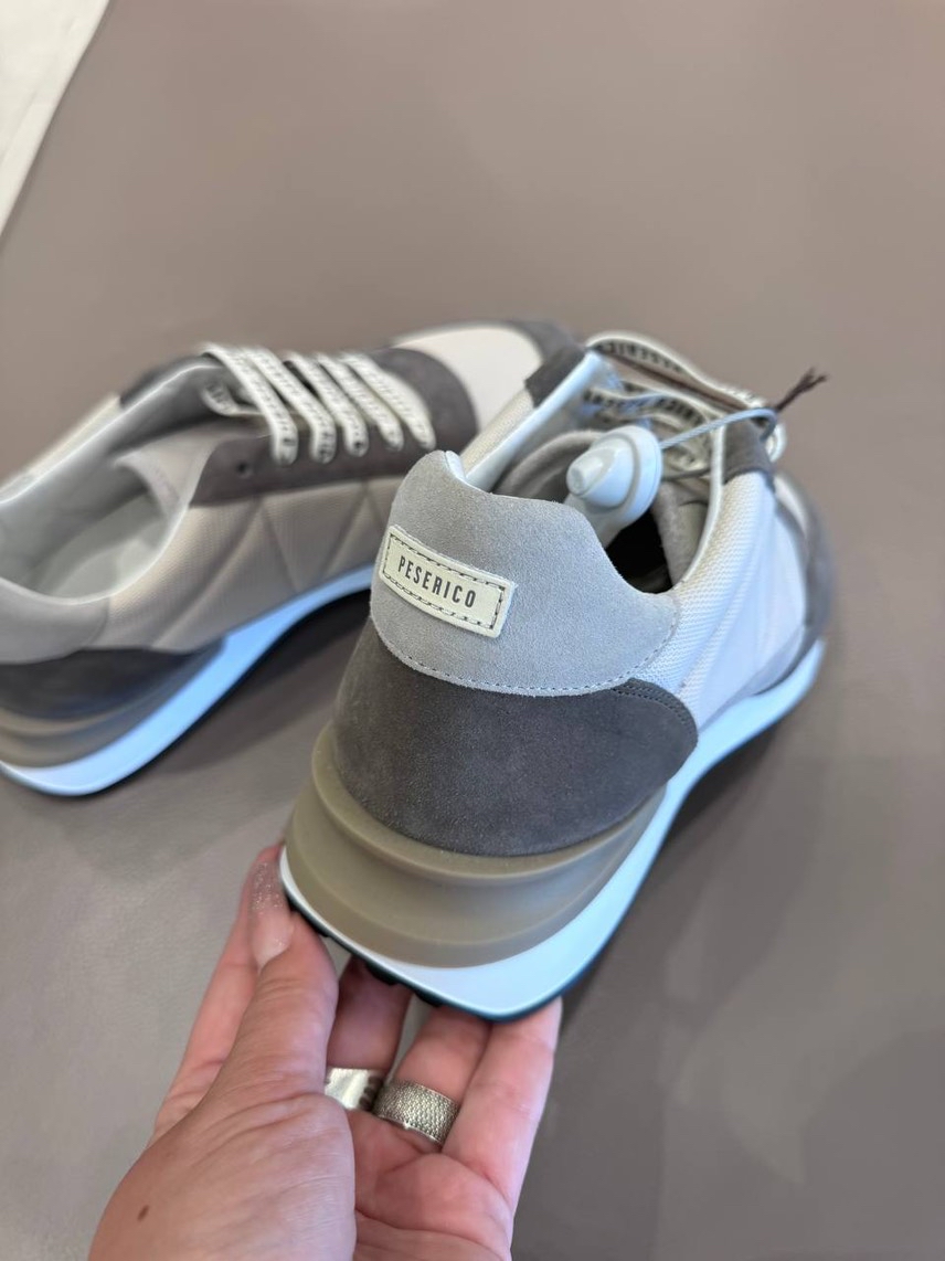 PESERICO Sneakers side view - Men's luxury Shoes
