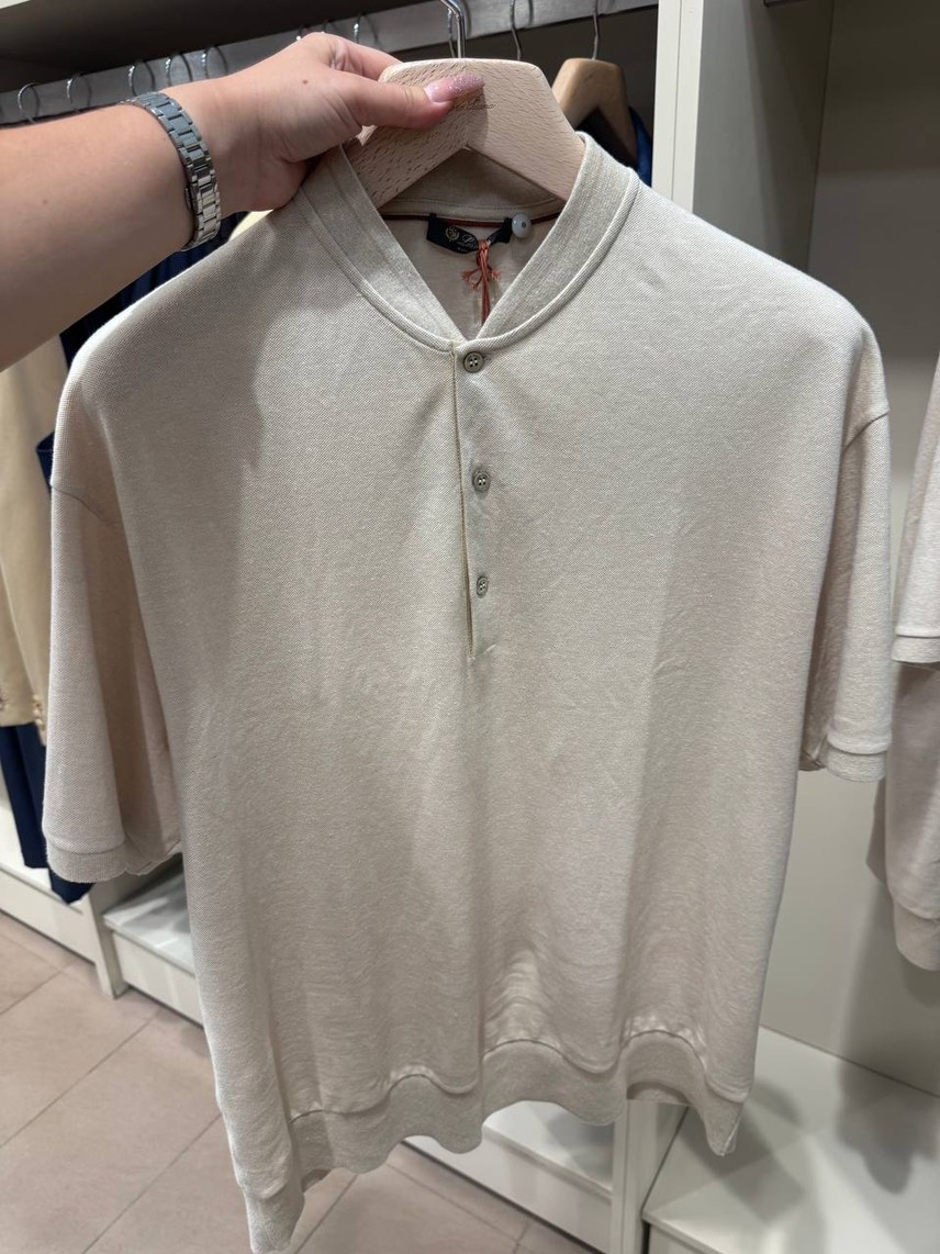 LORO PIANA T-shirt and Polo front view - Men's luxury Clothes