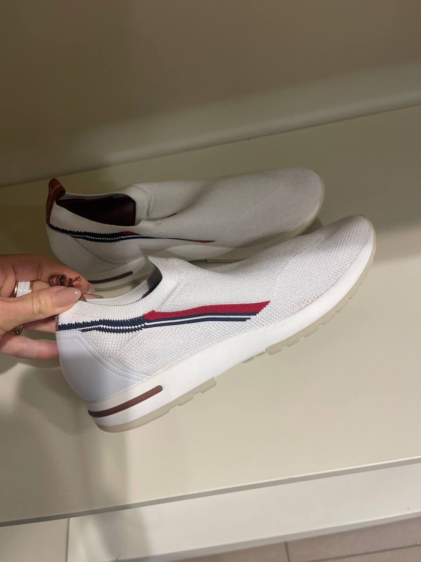 LORO PIANA Sneakers front view - Men's luxury Shoes