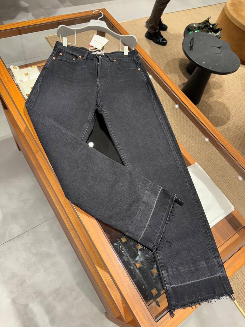 VALENTINO GARAVANI Denim front view - Men's luxury Clothes