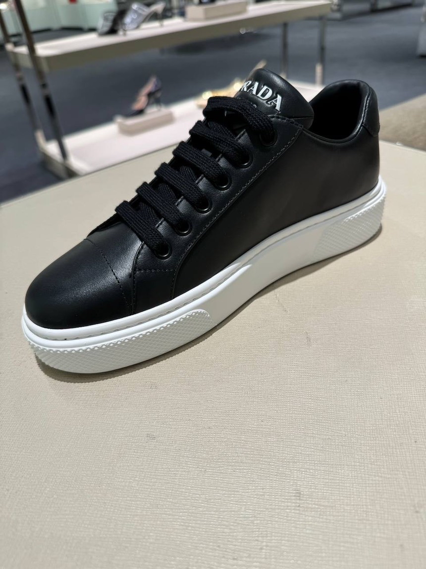 PRADA Sneakers side view - Women's luxury Shoes
