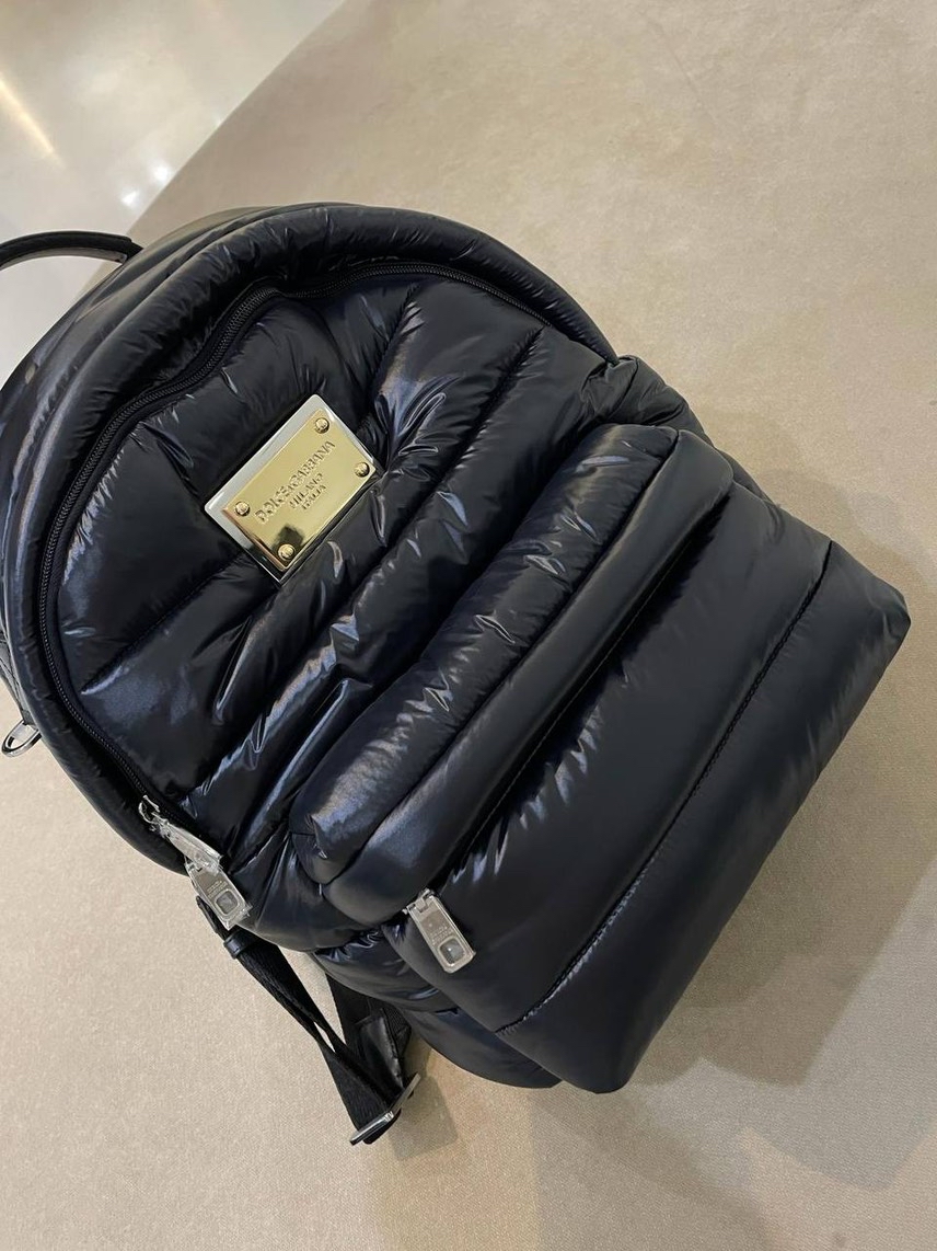 DOLCE & GABBANA Backpack side view - Men's luxury Bags
