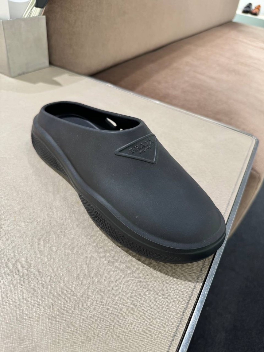 PRADA Slides side view - Women's luxury Shoes