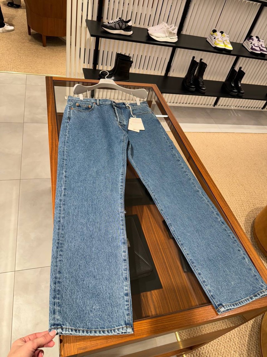 VALENTINO GARAVANI Denim front view - Men's luxury Clothes